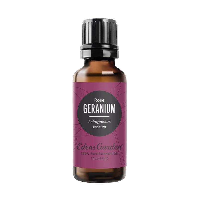 Edens Garden Geranium Rose Essential Oil 100 Pure Therapeutic Grade Undiluted NaturalHomeopathic Aromatherapy Scented Essential Oil Singles 30 ml